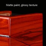 1+0 Automatic Strings Uhrenbox, Uhrenstreuer aus lackiertem Palisanderholz, US-Stecker, Single, Rosewood Grain – Bild 4