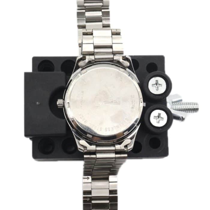 TBD0601632601A.jpg 7 Stück Zifferblatt-Befestigungszange, Uhrenreparatur, kleine Sitzbefestigung aus Kunststoff, Small Clamp – Bild 1