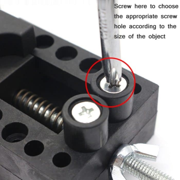 7 Stück Zifferblatt-Befestigungszange, Uhrenreparatur, kleine Sitzbefestigung aus Kunststoff, Small Clamp – Bild 6