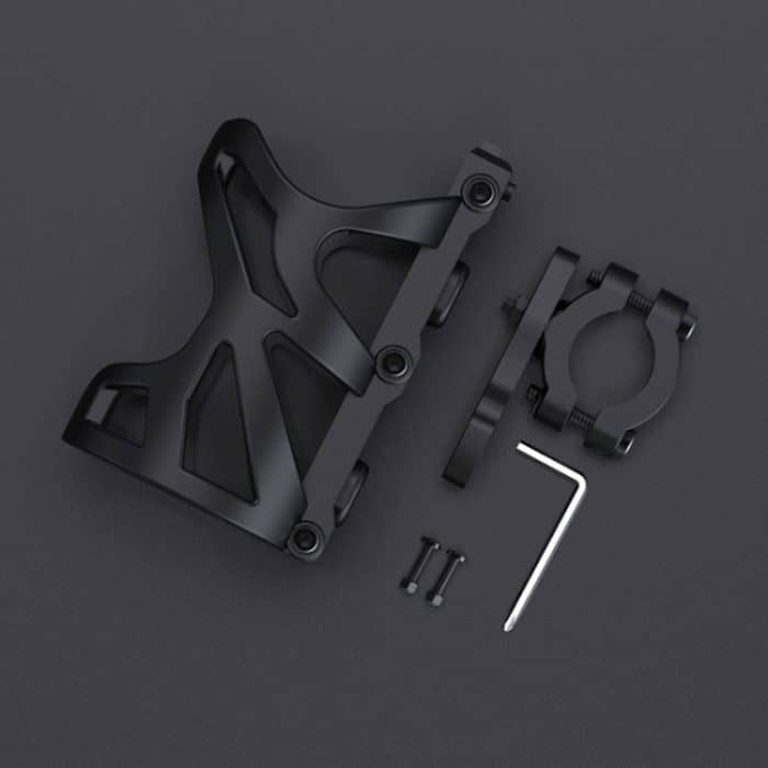 SMCP5456 Motorrad-Getränkehalter, Fahrrad-Becherhalter, Wasserkocher, Rahmen, modifiziertes Zubehör, With Pipe Clamp (Black), With Pipe Clamp (Titanium) – Bild 6