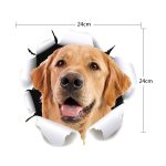 4 PCS 3D Simulation Tier Persönlichkeit Auto Aufkleber Glas Auto Tür Kratzer Dekorative Okklusion Aufkleber, Dog Head 2, Cat Style 1, Cat Style 2, Cat Style 4, Cat Style 5, Cat Style 6 – Bild 6