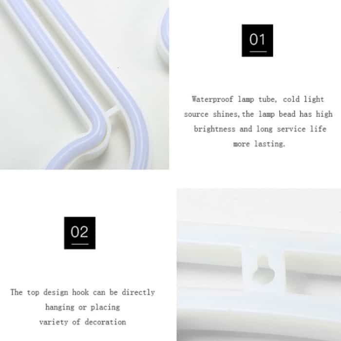 Personalisiertes LED-Neon-Dekorationslicht, Modellierungslicht, USB-Batteriebox, doppelter Zweck, Spezifikation:, Alien, Planet, Rocket – Bild 4