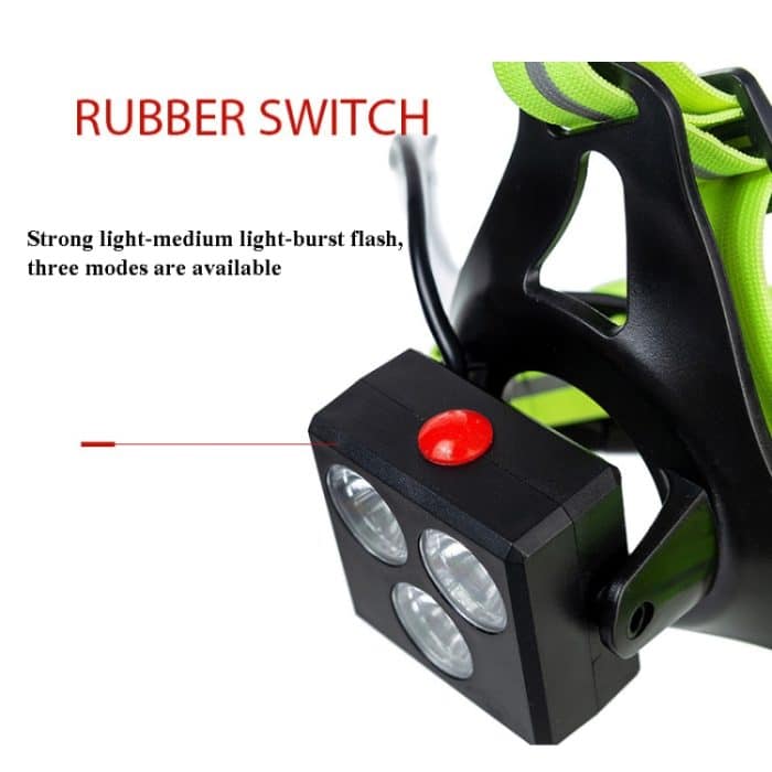 Outdoor Sports Laufendes Licht Wasserdichte Nacht Reiten Licht Highlight Wiederaufladbare Bergsteigen Leichte Brust Warnlicht – Bild 4