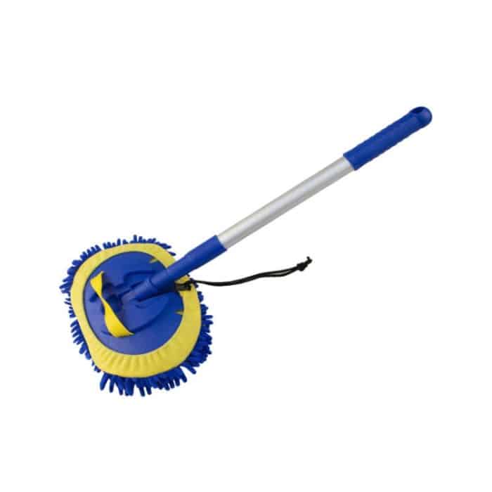 Chenille-Wasserbürste, Teleskop-Rotationswalzenbürste, Reinigungsmopp, Rotary Royal Blue – Bild 1