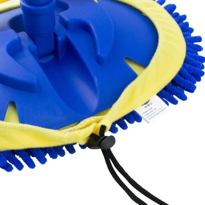 Chenille-Wasserbürste, Teleskop-Rotationswalzenbürste, Reinigungsmopp, Rotary Royal Blue – Bild 3