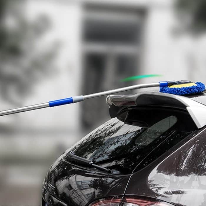 Chenille-Wasserbürste, Teleskop-Rotationswalzenbürste, Reinigungsmopp, Rotary Royal Blue – Bild 7