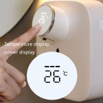 X101 Intelligenter automatischer Sensor-Seifenspender, USB-wiederaufladbare, wandmontierte Schaum-Handwaschmaschine – Bild 4