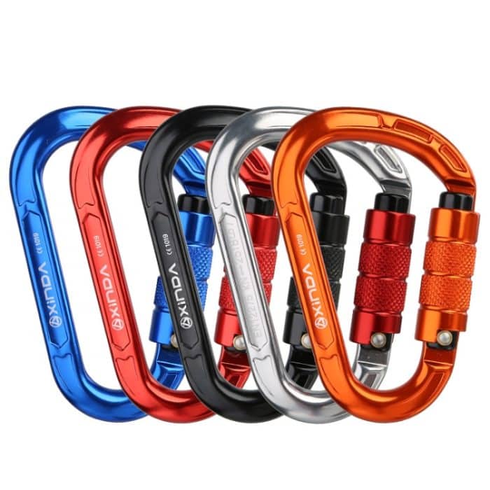 XINDA XD-8123N Outdoor-Kletterausrüstung, schnell hängende Schnalle, Karabiner, Birnen-Hauptschloss, HMS-Sicherheitsschnalle, XINDA XD-8123N(Black), XINDA XD-8123N(Blue), XINDA XD-8123N(Orange), XINDA XD-8123N(Red), XINDA XD-8123N(Silver) – Bild 2