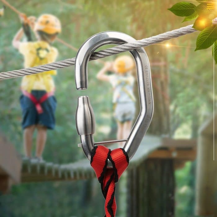 XINDA XD-Q9692 Edelstahl-Baum-Abenteuerschutz-Hauptschloss-Versicherungsschnalle, XINDA XD-Q9692 – Bild 1