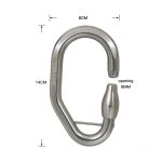 XINDA XD-Q9692 Edelstahl-Baum-Abenteuerschutz-Hauptschloss-Versicherungsschnalle, XINDA XD-Q9692 – Bild 3