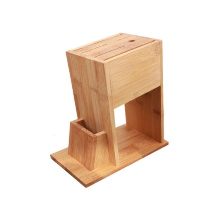 Haushaltsküche Multifunktionales Massivholzmesser-Aufbewahrungsregal, Spezifikation:, N-type Tool Holder, R-type Tool Holder