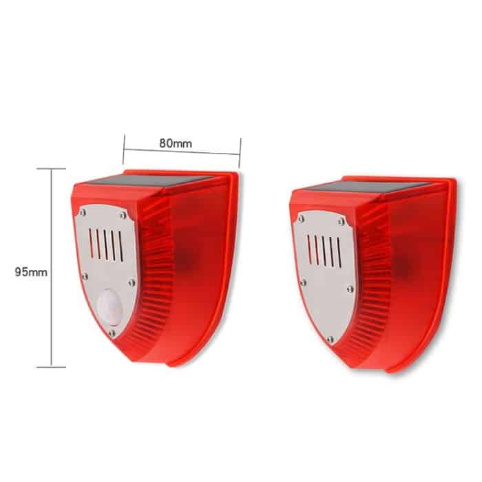 N911M Solar-Tiervertreiber für den Außenbereich mit Ton- und Lichtalarm, with Induction, Timing Model – Bild 2