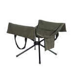 MT-FF001 Wildes Brennholzregal aus Aluminiumlegierung für den Außenbereich, tragbar, zusammenklappbar, zur Lagerung von Brennholz, Firewood Frame