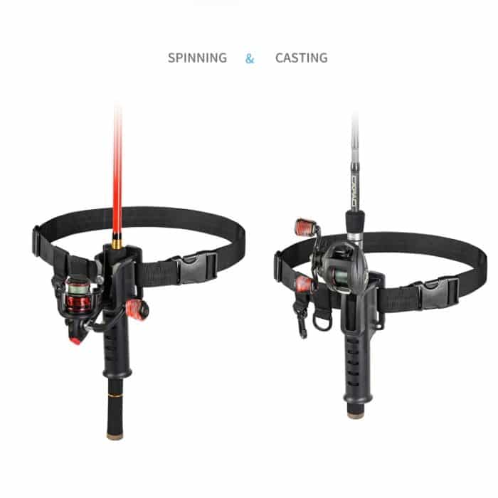 Angelruten-Taillengürtel, Rutenhalter, Angelruten-Taillenstütze – Bild 4