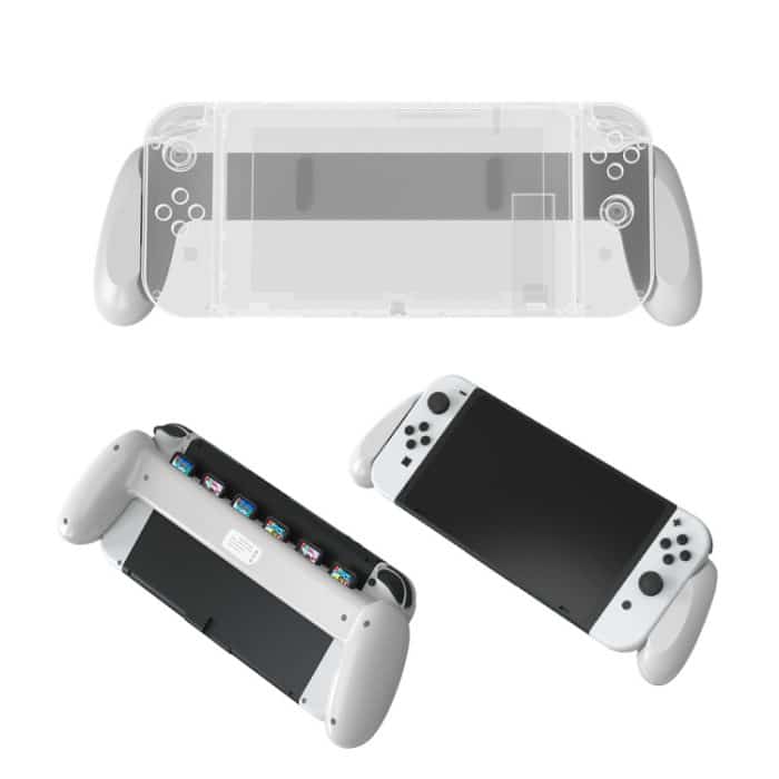 JYS NS217 Host-Griff mit Spielkartenspeicher für Switch OLED, NS217(White), NS217(Black) – Bild 2