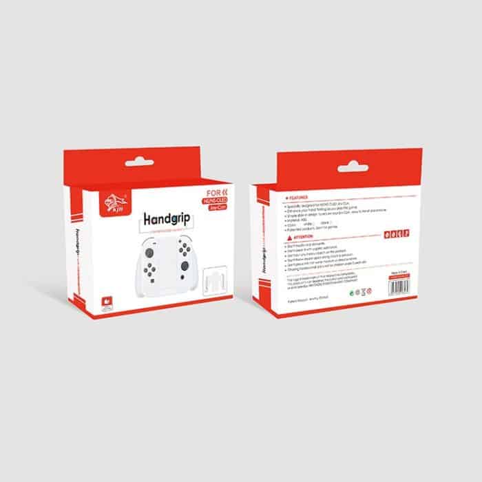 KJH NS-072 ABS Integrierter Design-Spielgriff für Switch OLED, White – Bild 3