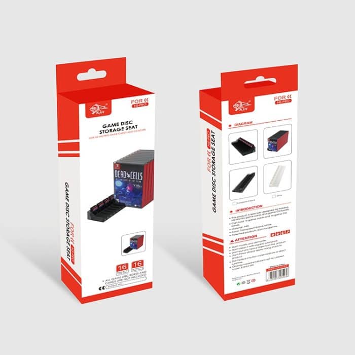 KJH NS-059 Game Card Box Storage Rack kann 16 Stück für Switch aufbewahren, 16 Pieces – Bild 6