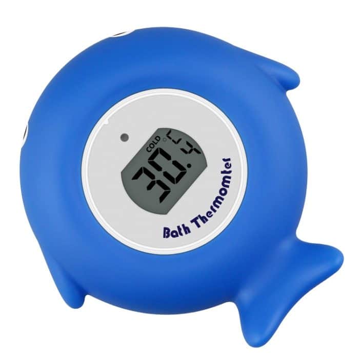 2 Stück Little Fish Baby Badewanne Elektronisches Thermometer Badewanne Pool Wasserthermometer – Bild 1