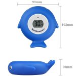 2 Stück Little Fish Baby Badewanne Elektronisches Thermometer Badewanne Pool Wasserthermometer – Bild 3