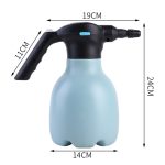 1,5 l elektrische Gartengießkanne, tragbares Blumenbewässerungsgerät für den Haushalt, Pink, Yellow, Blue, Pink + Universal Nozzle, Yellow + Universal Nozzle, Blue + Universal Nozzle – Bild 3
