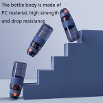 8012 Outdoor-Sportbecher mit großer Kapazität, stoßfester Fitness-Wasserkocher, Kapazität:, 500ml (Storm Blue), 920ml (Pearl White), 920ml (Storm Orange), 920ml (Storm Green) – Bild 4