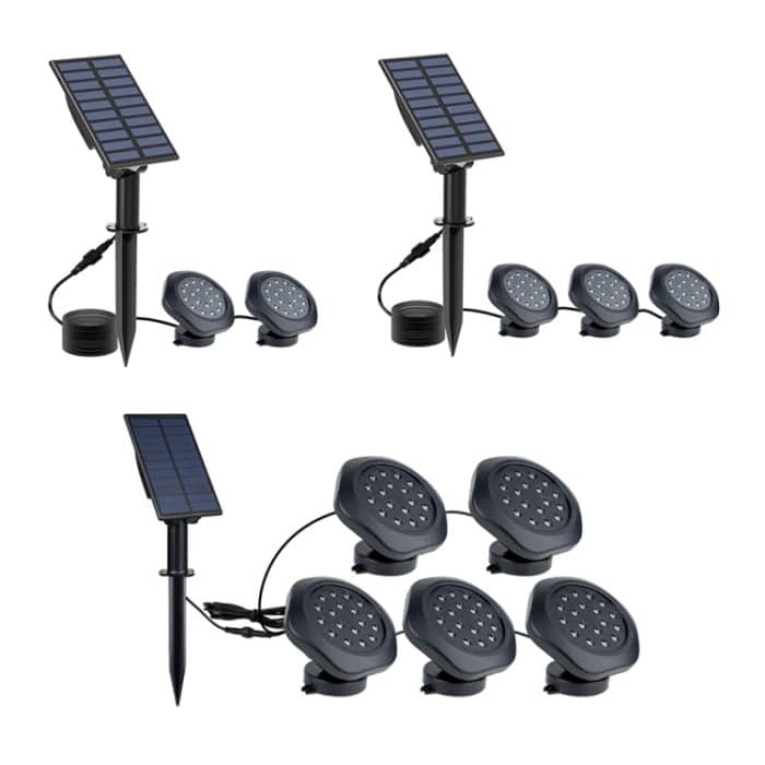 TS-S5403 Solarscheiben-Unterwasserlicht RGB-Schwimmbadstrahler, Spezifikation:, 2 in 1, 3 in 1, 5 in 1 – Bild 2