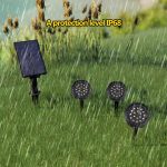 TS-S5403 Solarscheiben-Unterwasserlicht RGB-Schwimmbadstrahler, Spezifikation:, 2 in 1, 3 in 1, 5 in 1 – Bild 6