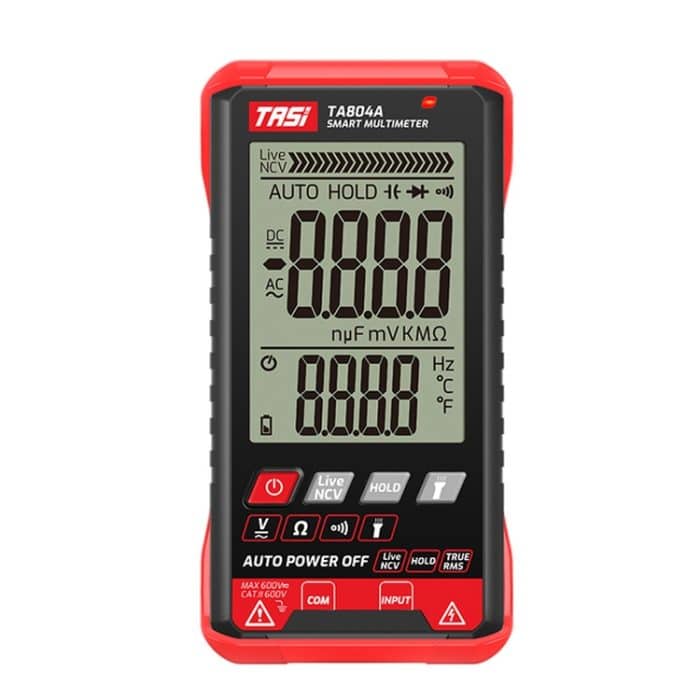 Digitales intelligentes Multimeter OHM NCV Spannungsmessgerät, TA804A Auto, TA804B Auto + Manual Color Screen – Bild 1