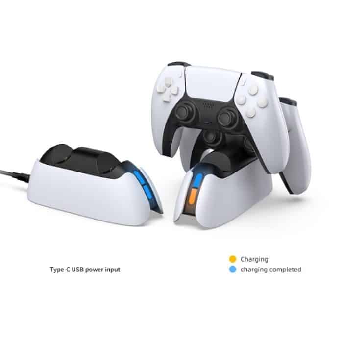 DOBE TP5-05103 Kontakt-Gamepad-Ladestation mit Kontrollleuchte für PS5, TP5-05103 – Bild 5