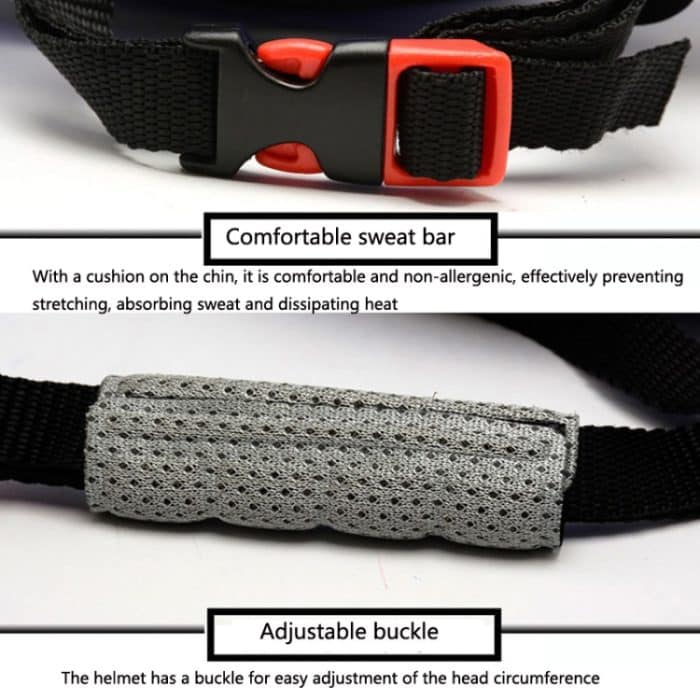 RZ285 Fahrrad-Outdoor-Reithelm mit Schutzbrille, RZ285 White Black, RZ285 Black White, RZ285 Black Red, RZ285 Dark Blue, RZ285 Black Green – Bild 3