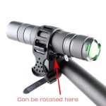 5 Stück Fahrrad-Taschenlampen-Befestigungshalterung, Fahrrad-Taschenlampen-Clip, Bicycle Flashlight Clip – Bild 7