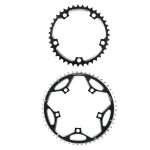 WEST BIKING 2-teiliges 53t-39t Rennrad-Getriebe aus Aluminiumlegierung, WEST BIKING 53t-39t, WEST BIKING 2-Piece