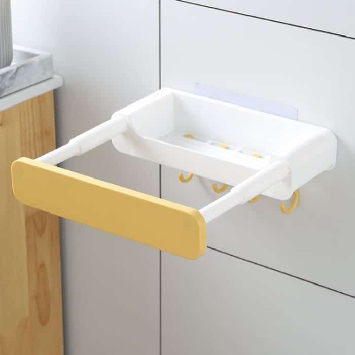 TBD0601762601.jpg Ausziehbarer Waschbeckenständer ohne Stanzen des Toilettenständers, With Storage (White Yellow), With Storage (White Gray), Without Storage (White Yellow), Without Storage (White Gray) – Bild 1