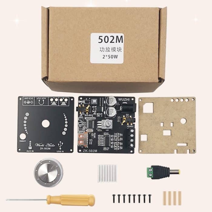 ZK-502M Stereo Bluetooth Digital Power-Verstärker-Motherboard – Bild 6