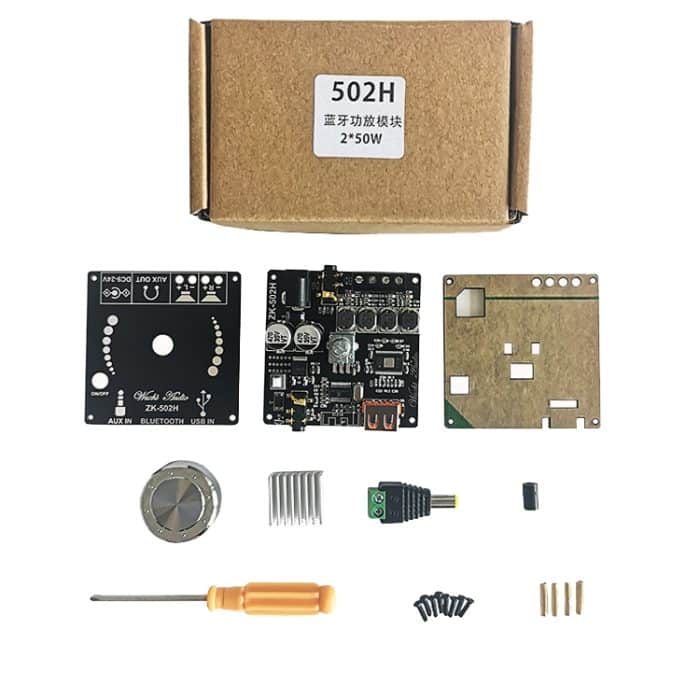 Wuzhi 2.0 Stereo-Bluetooth-Lautsprecher Power Plate Audio-Empfängermodul, ZK-502H – Bild 6