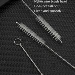 50 Stück Flaschenreinigungsbürste aus Edelstahl, Größe:, 20cm, 23cm – Bild 3