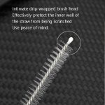 50 Stück Flaschenreinigungsbürste aus Edelstahl, Größe:, 20cm, 23cm – Bild 5