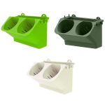 MY-2515 Modularer, nicht perforierter Wand-Blumentopf für Zimmerpflanzen, 24x14.5x14cm(Light Green), 24x14.5x14cm(Ink Green), 24x14.5x14cm(Rice White) – Bild 2