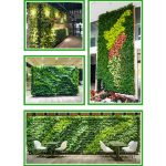 MY-2515 Modularer, nicht perforierter Wand-Blumentopf für Zimmerpflanzen, 24x14.5x14cm(Light Green), 24x14.5x14cm(Ink Green), 24x14.5x14cm(Rice White) – Bild 6