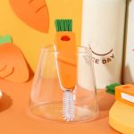 4 Stück 3-in-1-Becher-Reinigungsbürste, Schnuller-Lücken-Innenbürste, A White, Grey Orange, A  Grey – Bild 6