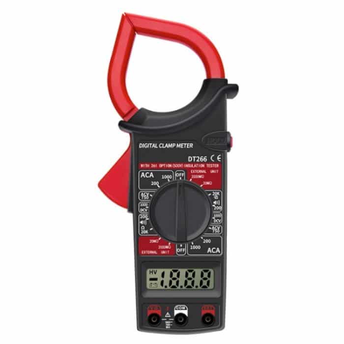 ANENG DT266 Automatisches hochpräzises Zangenmultimeter mit Summer, DT266 Yellow, DT266 Red – Bild 6