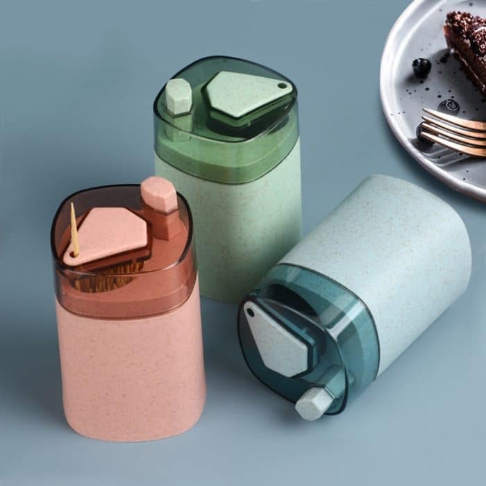 5 Stück MS-263 Press-Zahnstocherbox, Küchenhelfer, MS-263 Toothpick Box (Wheat Pink), MS-263 Toothpick Box (Wheat Green), MS-263 Toothpick Box (Wheat Blue), MS-263  Toothpick Box (Nordic Pink), MS-263 Toothpick Box (Nordic Gray)... – Bild 7