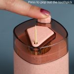 5 Stück MS-263 Press-Zahnstocherbox, Küchenhelfer, MS-263 Toothpick Box (Wheat Pink), MS-263 Toothpick Box (Wheat Green), MS-263 Toothpick Box (Wheat Blue), MS-263  Toothpick Box (Nordic Pink), MS-263 Toothpick Box (Nordic Gray)... – Bild 2