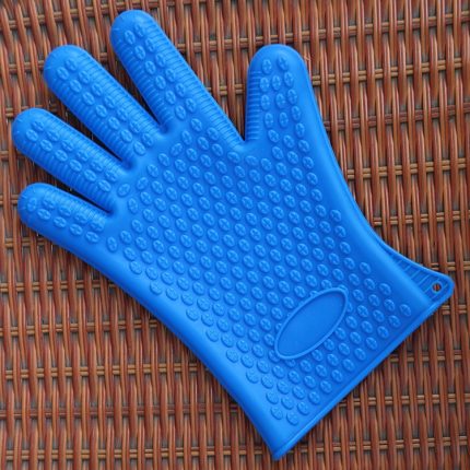 2 Stück Silikon-Isolierung, Backofen, Mikrowelle, Geschirr-Clip-Handschuhe, Blue, Green, Yellow, Pink, Purple, Orange