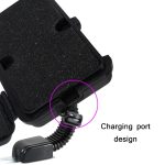 Wasserdichter Handyhalter für Motorrad und Fahrrad, Stil:, Flat Button (6.5 inch), Rearview Mirror (6.5 inch), Handlebar (7 inch), Rearview Mirror (7 inch) – Bild 3