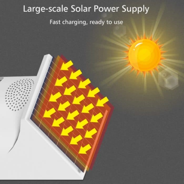 Wasserdichter Solar-Infrarotalarm für den Außenbereich, Spezifikationen:, Independent, Remote Control, Wireless, Recording – Bild 3