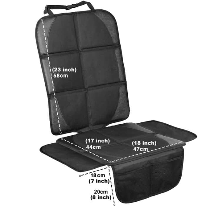 Rutschfestes Schutzpolster für Kinderautositze, Anti Scratch Mat 4 – Bild 4