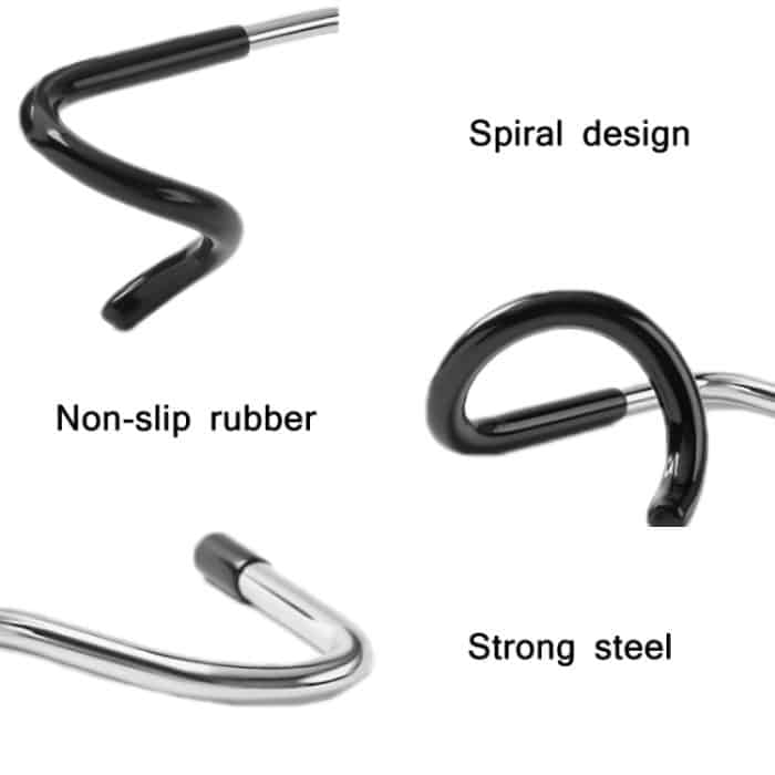 3 stücke Outdoor Camping Rutschfeste S-förmige Haken für leichte Pol – Bild 3