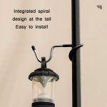 3 stücke Outdoor Camping Rutschfeste S-förmige Haken für leichte Pol – Bild 5