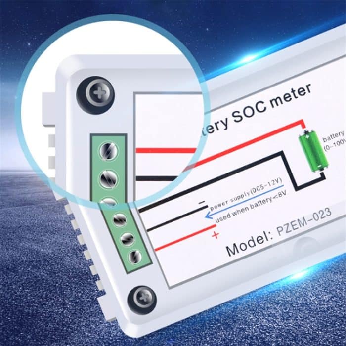 PeaceFair 0 ~ 100V Digital Battery Power Tester – Bild 6